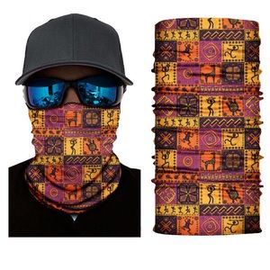 Seamless Neck Gaiter Face Mask Covering Unisex